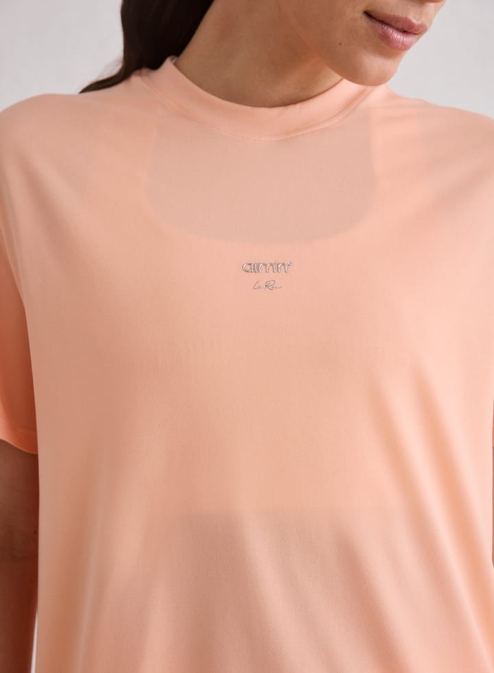 Aim'n Women's Le Run Seamless Running T-Shirt Peach Aim'n