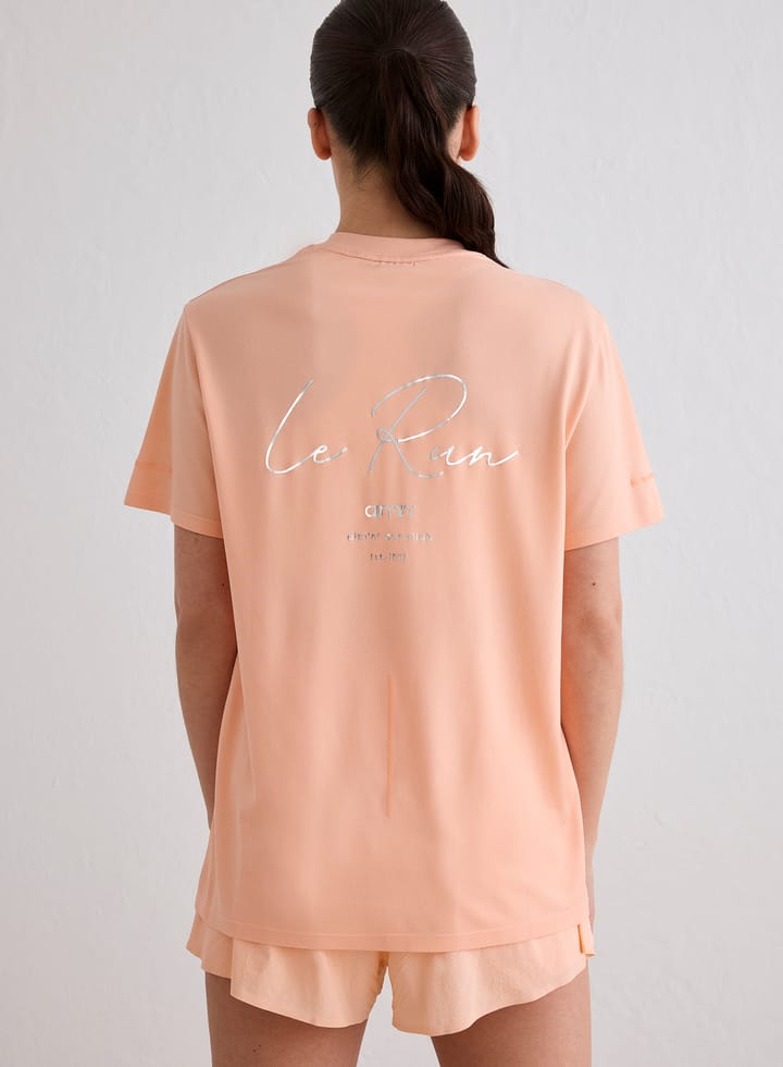 Aim'n Women's Le Run Seamless Running T-Shirt Peach Aim'n