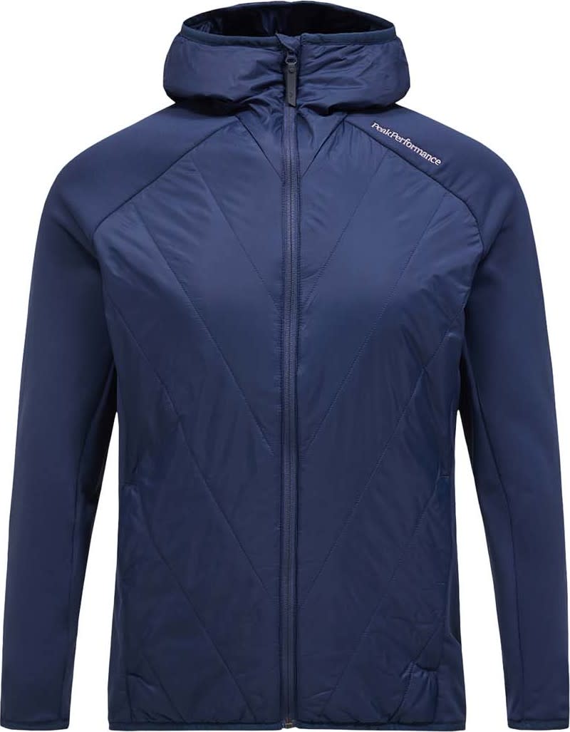 Peak Performance Men’s Insulated Hybrid Hood BLUE SHADOW