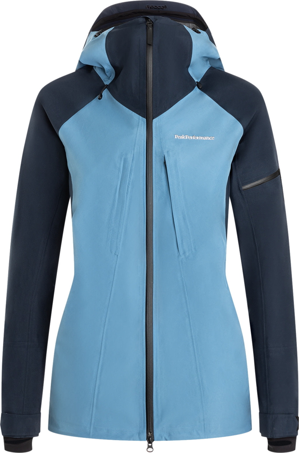 Women's 3 layer Gore-Tex Ski Jacket BLUE SHADOW