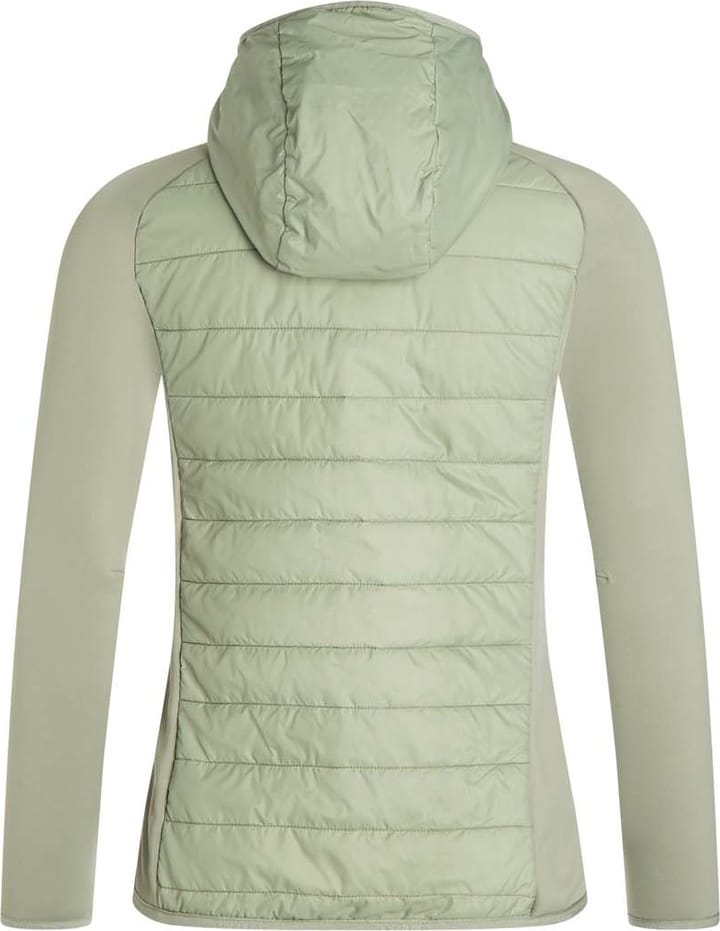 Peak Performance Women's Insulated Hybrid Hood Limit Green Peak Performance