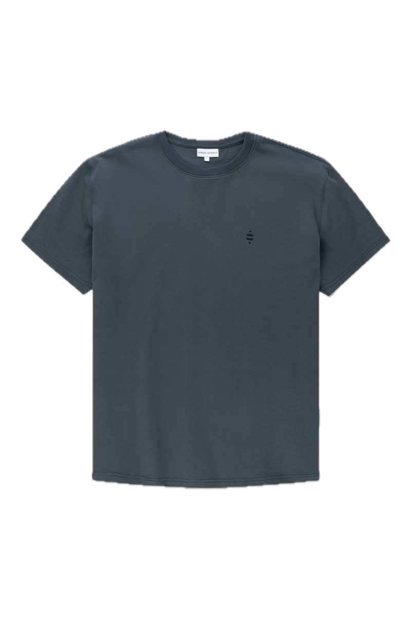 Panos Emporio PE ELEMENT TEE ORGANIC COTTON Asphalt