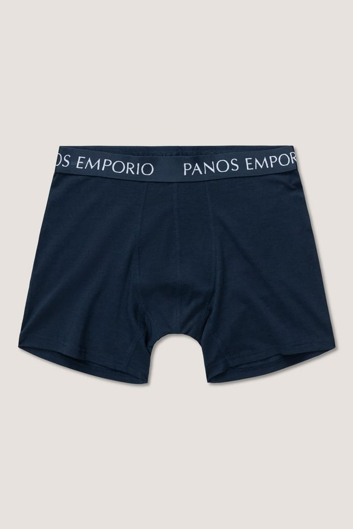 Panos Emporio 3pk Base Bamboo Boxer Navy/lipstick Red/water Panos Emporio