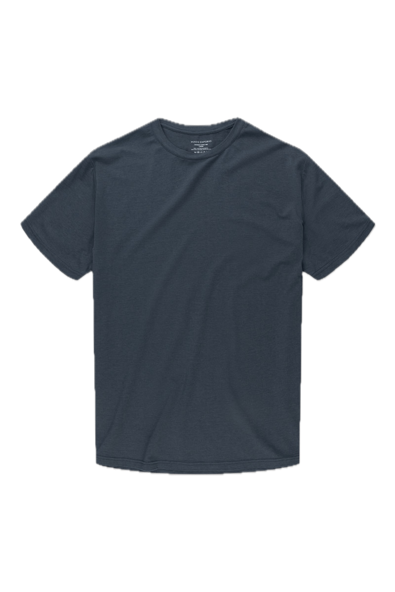 Panos Emporio PE BAMBOO/COTTON TEE CREW Asphalt