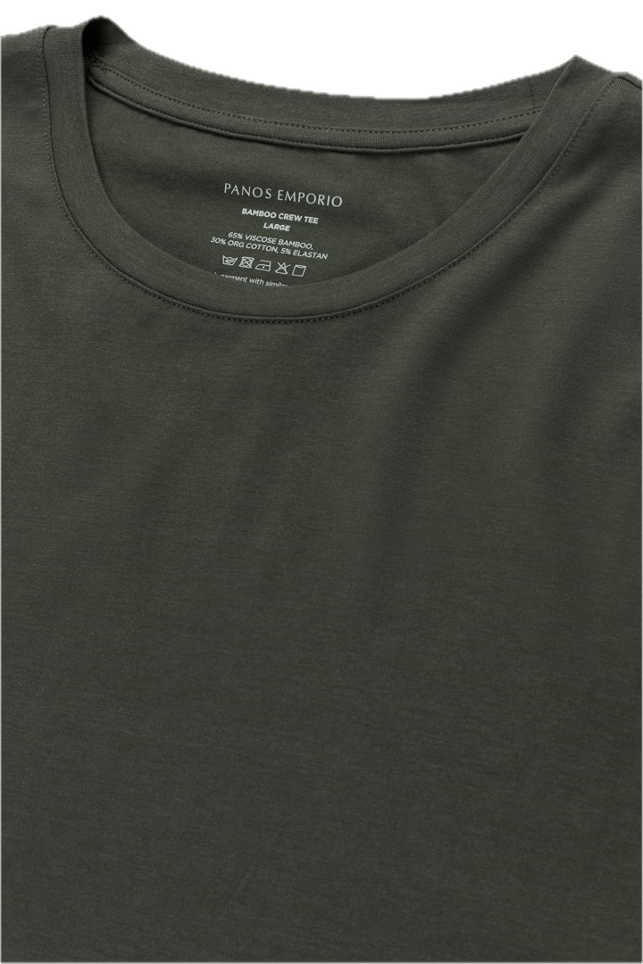 Panos Emporio PE BAMBOO/COTTON TEE CREW Tarmac Panos Emporio Panos Emporio PE BAMBOO/COTTON TEE CREW Tarmac Panos Emporio