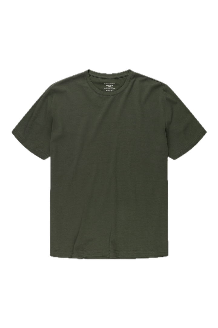 Panos Emporio PE BAMBOO/COTTON TEE CREW Tarmac Panos Emporio