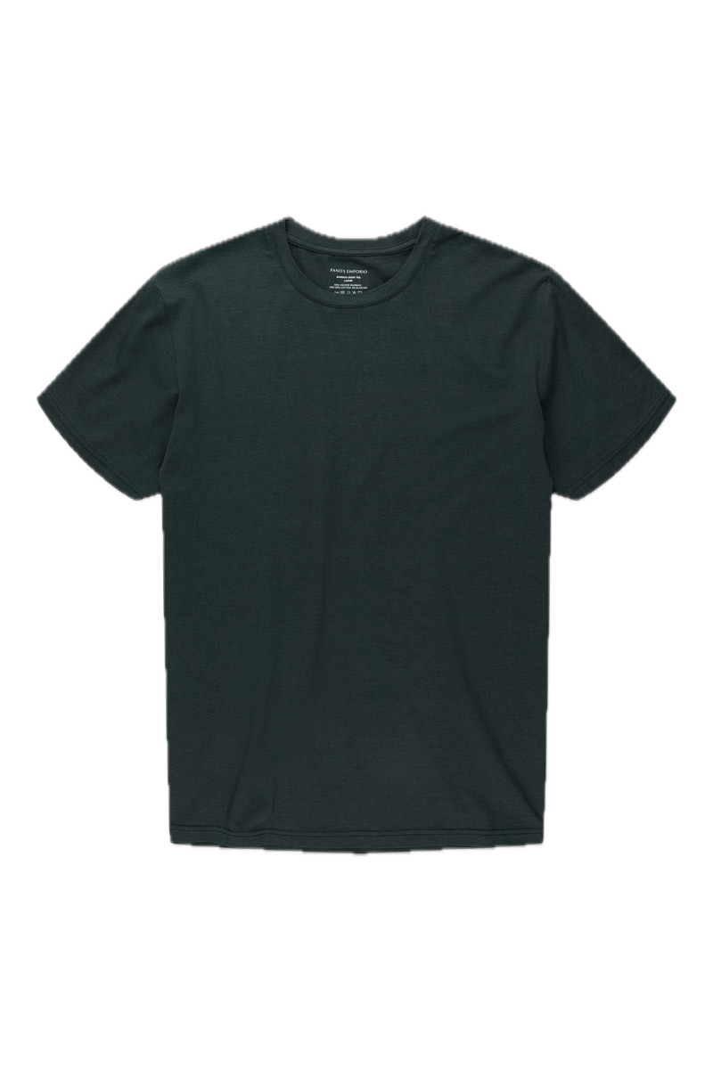 Panos Emporio PE BAMBOO/COTTON TEE CREW Forest