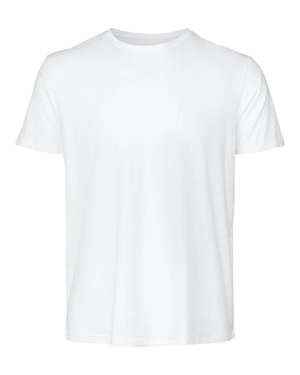 Panos Emporio PE BAMBOO/COTTON TEE CREW WHITE