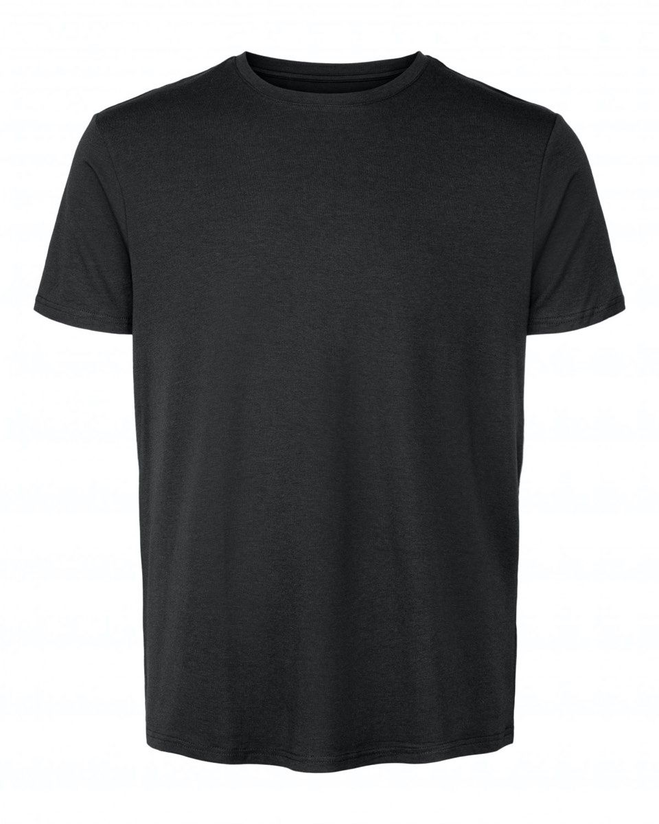 Panos Emporio PE BAMBOO/COTTON TEE CREW BLACK