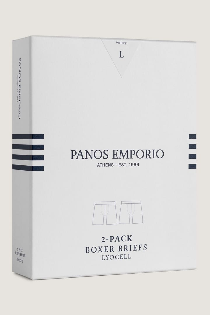 Panos Emporio 2pk Lyocell Pouch Boxer White Panos Emporio