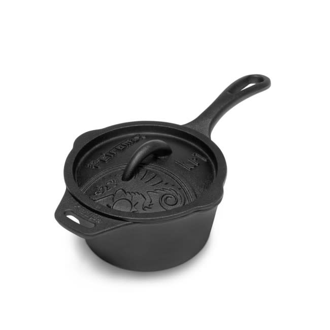 Petromax Cast-Iron Saucepan with lid Kr1 Black Keittotarvikkeet 1 L