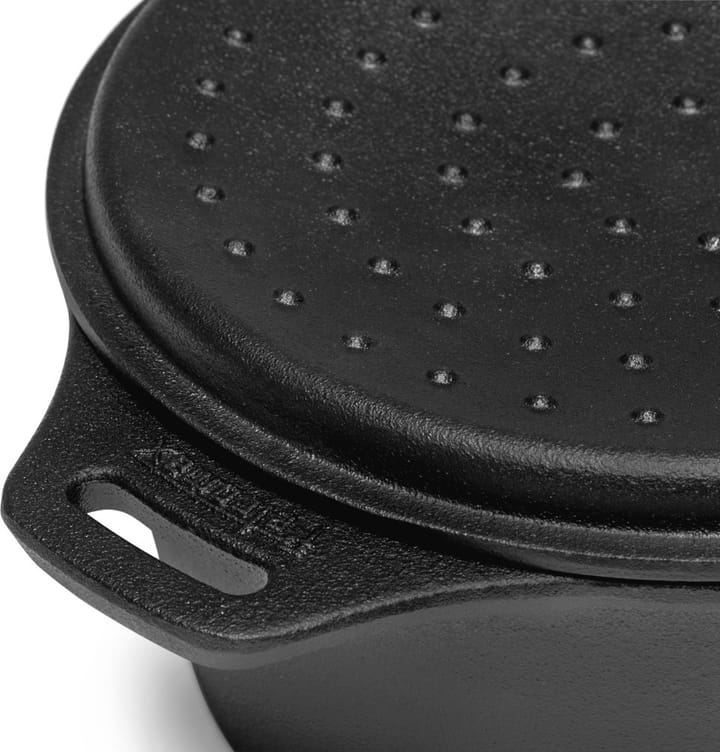 Petromax Cast-Iron Saucepan with lid Kr2 Black Petromax