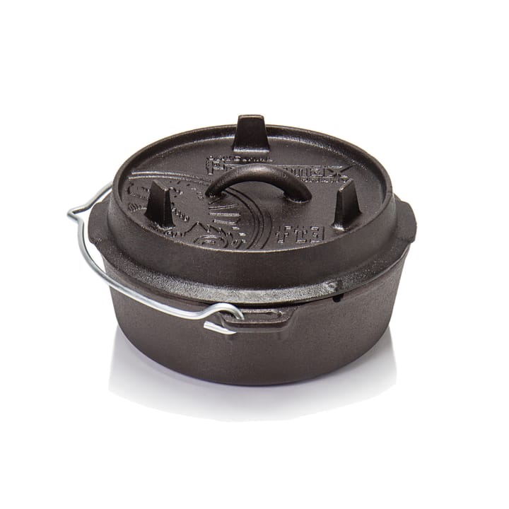 Dutch Oven FT3 With A Plane Bottom Surface Black Petromax