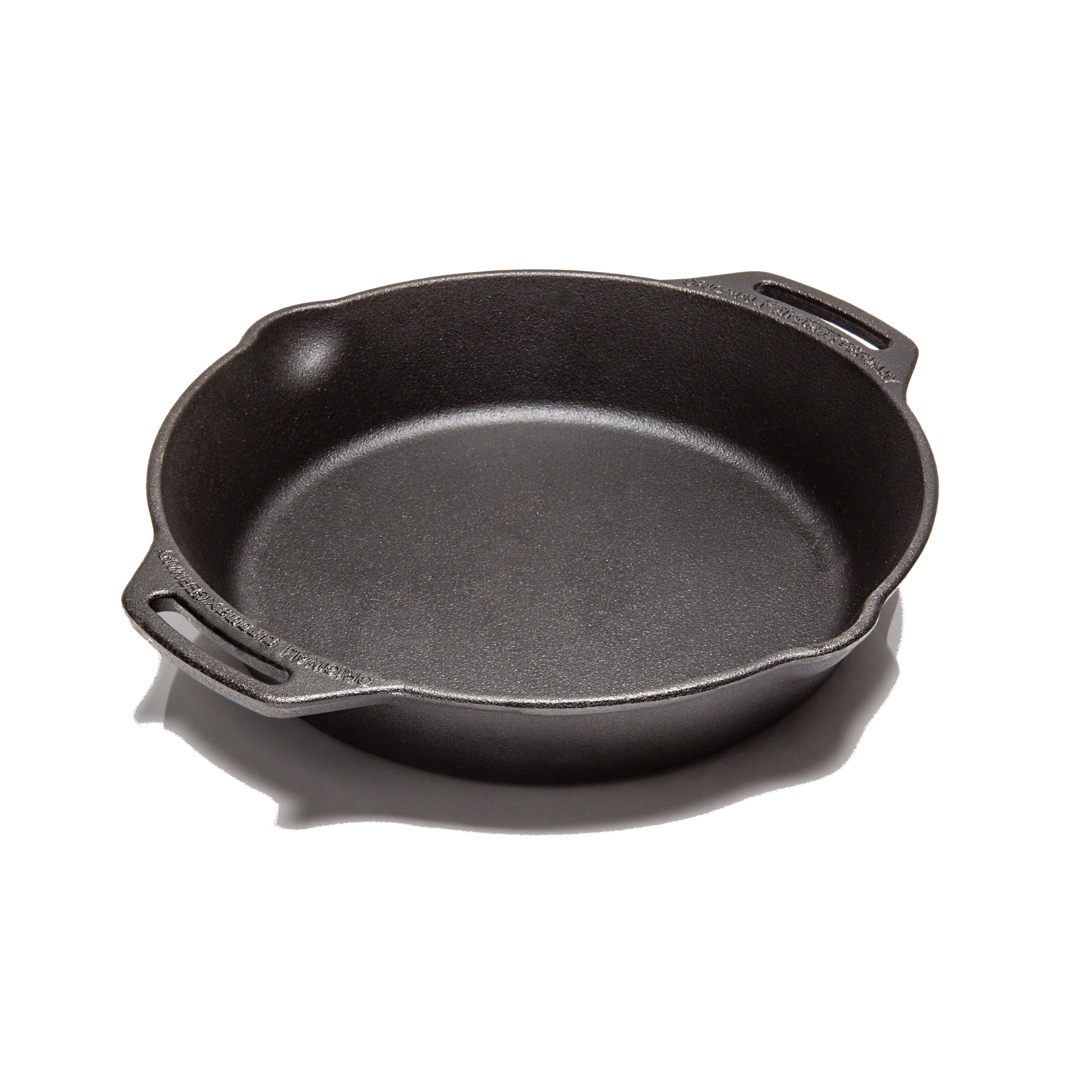 Fire Skillet Fp20h With Two Handles Black
