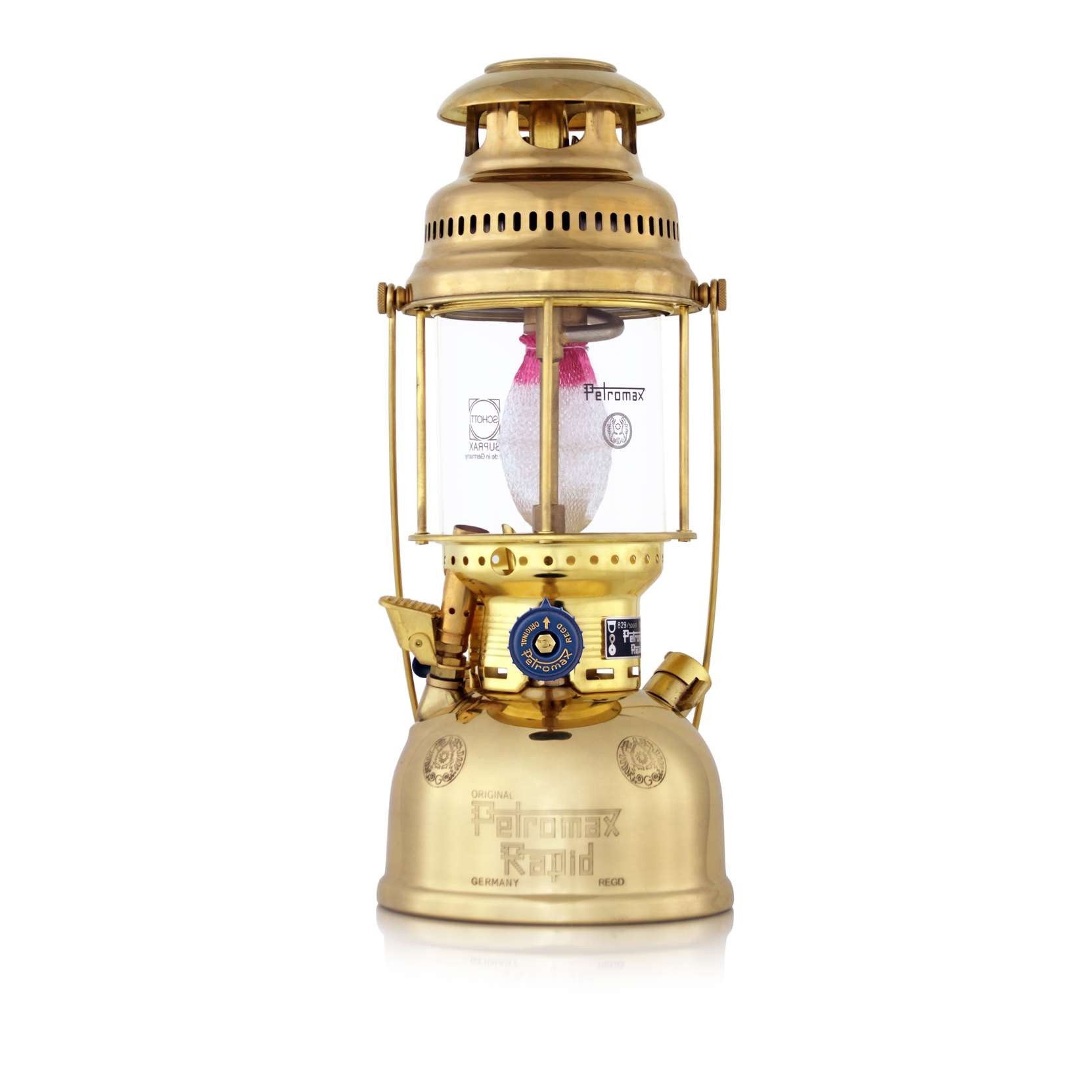 Petromax 500 HK (brass polished) Nocolour Lyktor OneSize