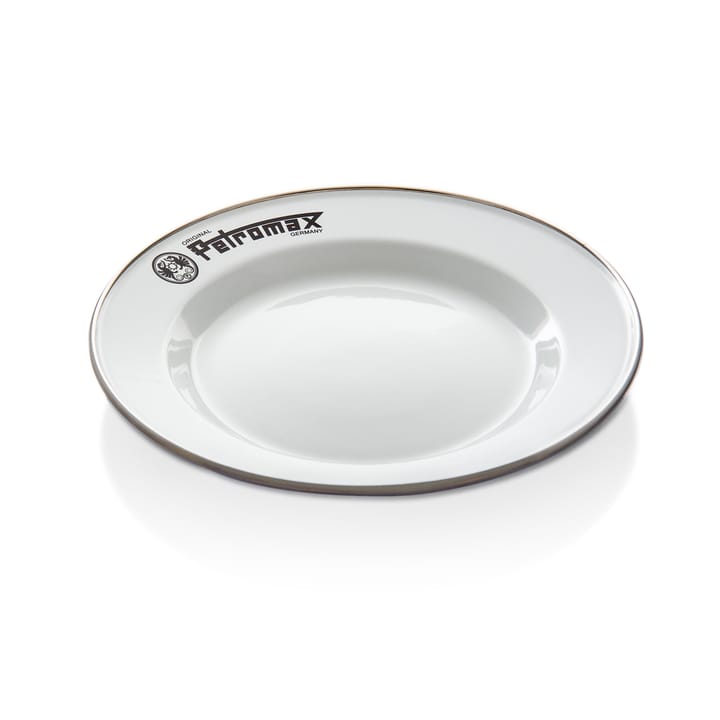 Enamel Plates 2 Piece White Petromax