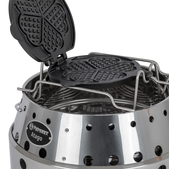 Rotating Waffle Iron Black Petromax