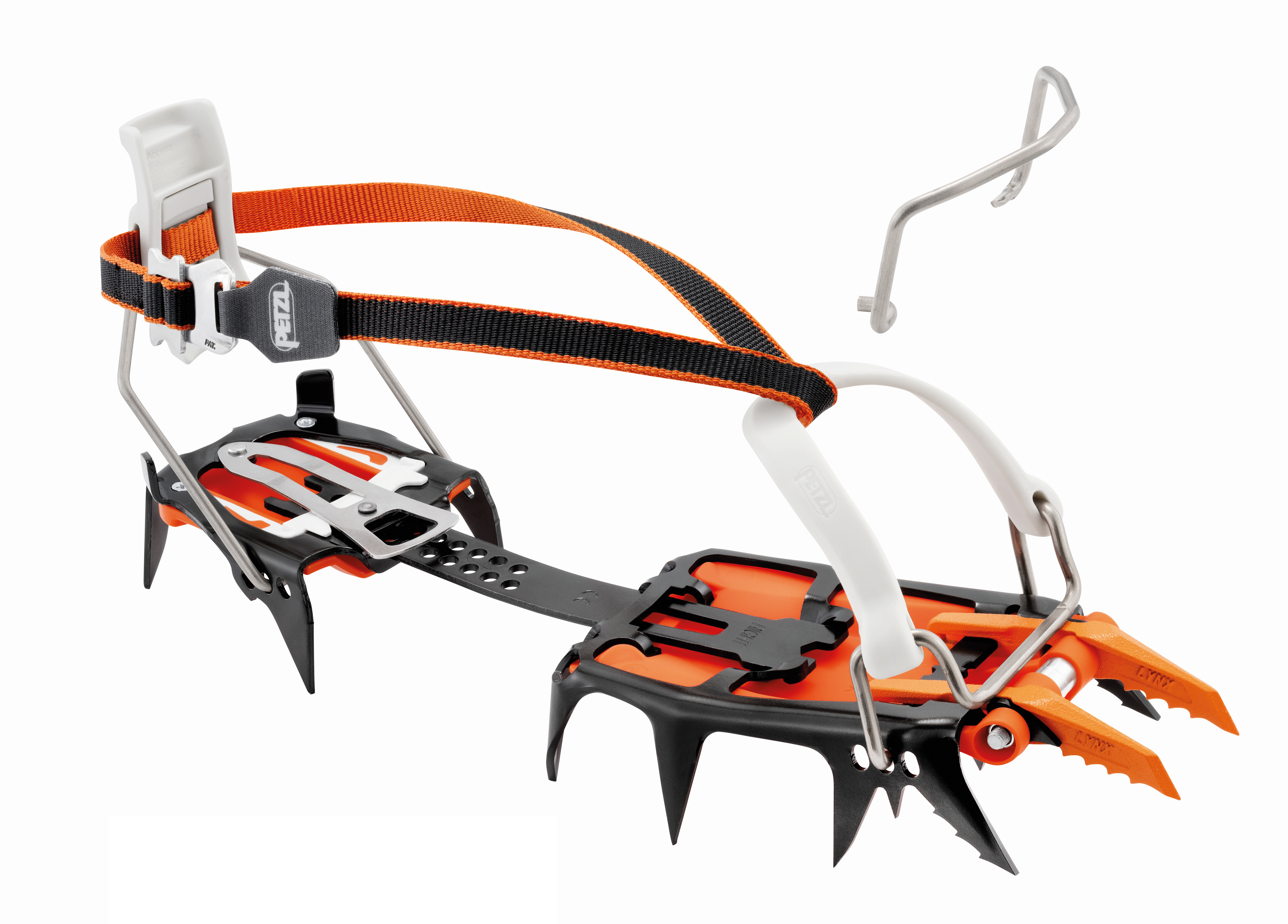 Petzl Crampon Lynx Ll Universel Black Kiipeilyvarusteet One size