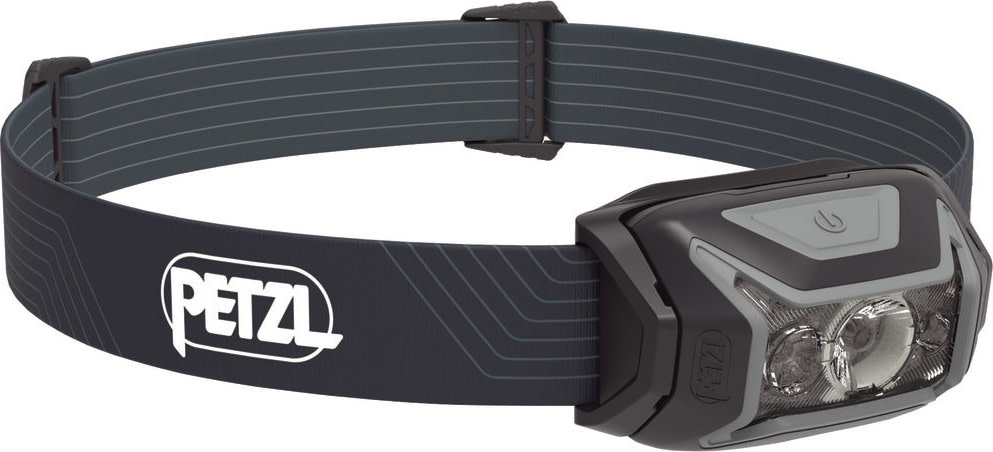 Petzl Actik Lamp Grey Pannlampa Gray OneSize