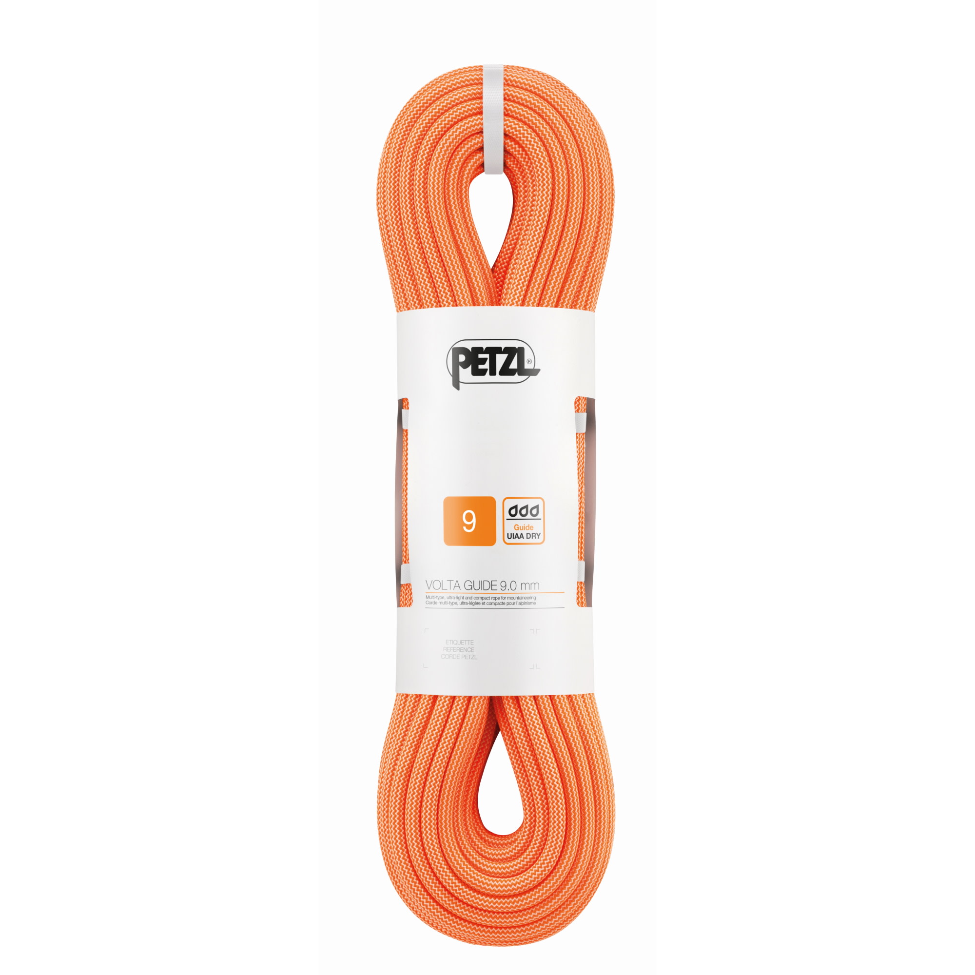 Petzl Volta® Guide 9mm 50m Oransje