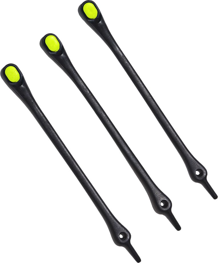 Hickies No Tie Laces 2.0 Black/neon Yellow