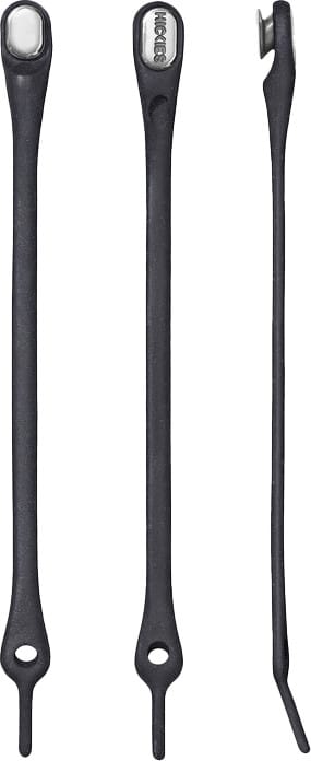 Hickies No Tie Laces 2.0 - Metal Black/silver