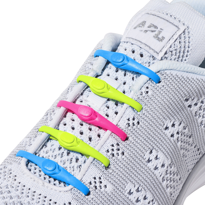 Hickies No Tie Laces 2.0 Neon Multi Hickies