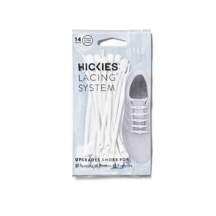 Hickies No Tie Laces 2.0 White Hickies