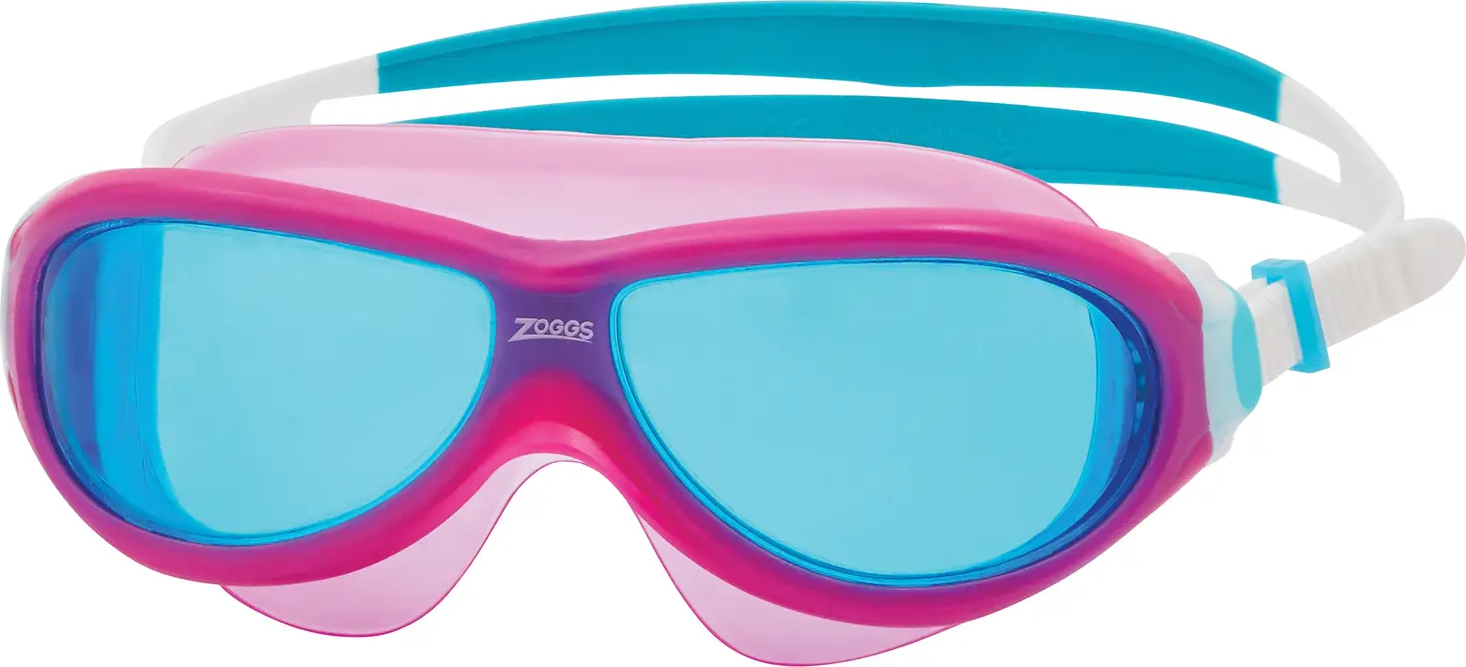 Pink/white/tinted blue