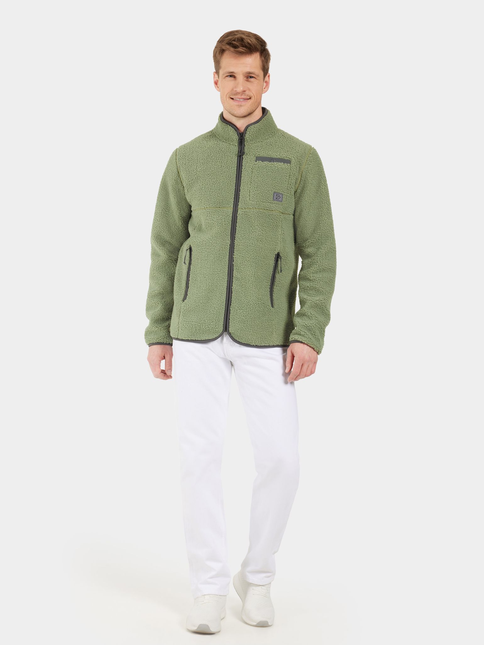 Didriksons Men's Phoenix Full Zip Light Moss