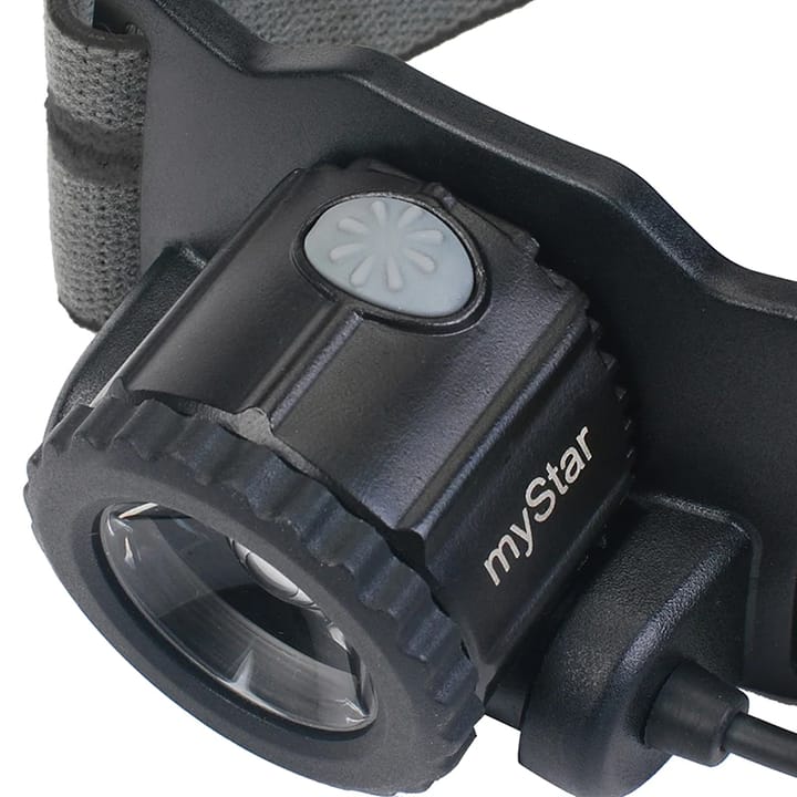 NexTorch myStar 2.0 USB-Charge Focusing Headlamp Black NexTorch