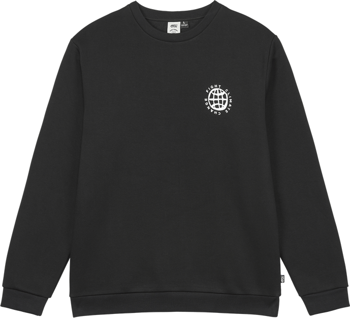 Men's CC Whils Crew Black Picture Organic Clothing