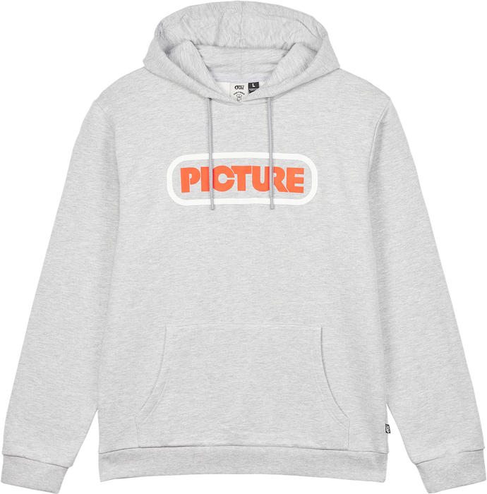 Picture Organic Clothing Men's Millbrook Hoodie Grey Melange
