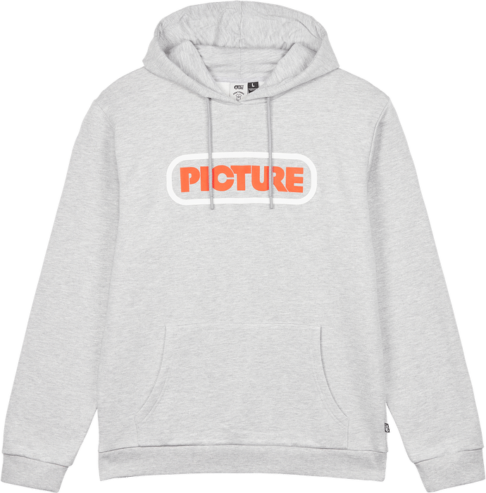 Picture Organic Clothing Men's Millbrook Hoodie Grey Melange Picture Organic Clothing
