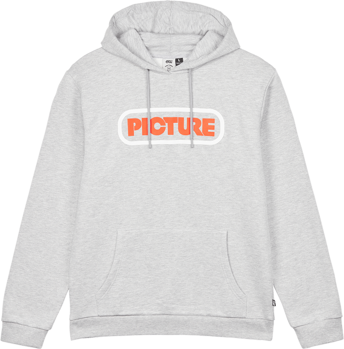 Picture Organic Clothing Men's Millbrook Hoodie Grey Melange Picture Organic Clothing