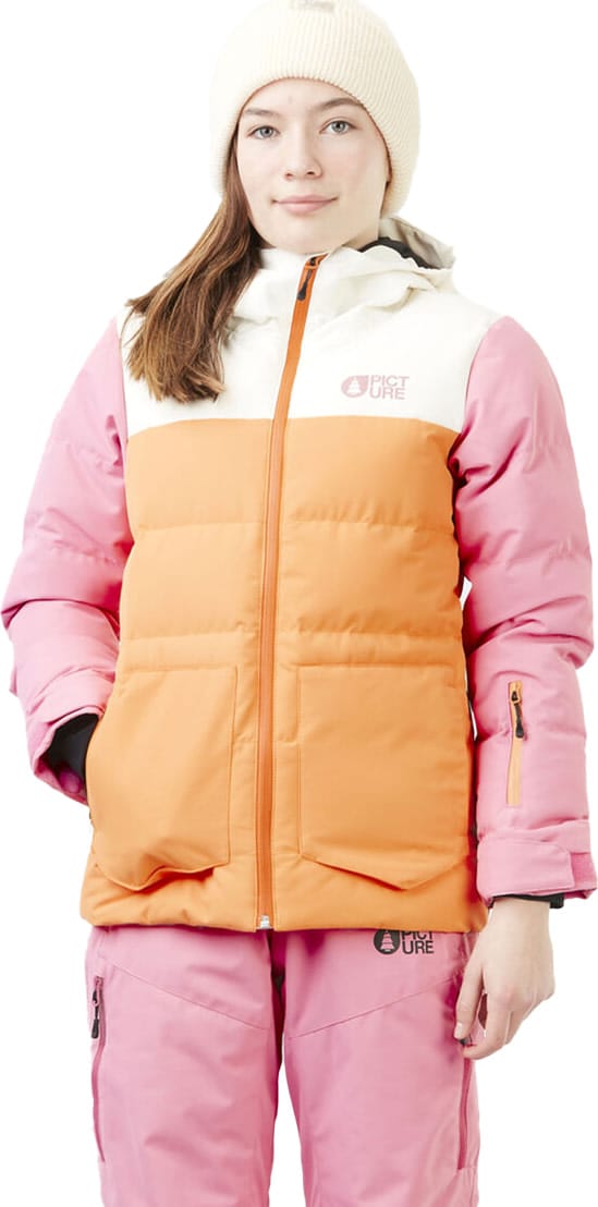 Kids' Olyvera Jacket Tangerine Picture Organic Clothing