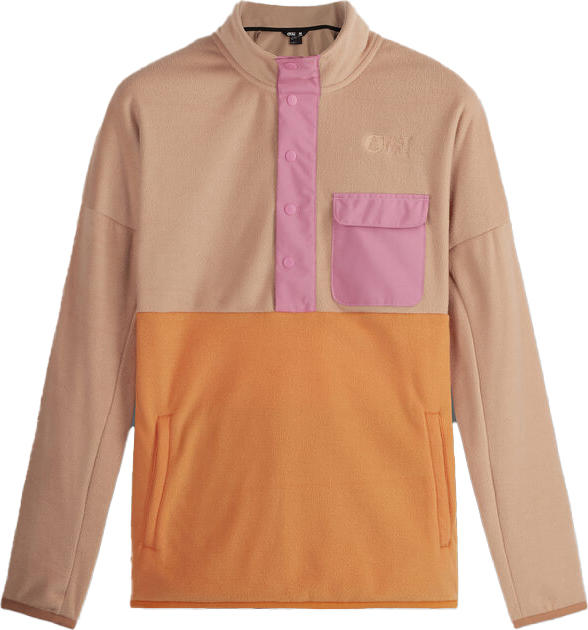 Picture Organic Clothing Women's Arcca 1/4 Fleece Latte Mellanlager tröjor S