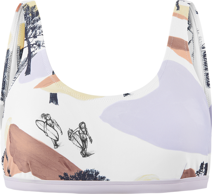 Picture Organic Clothing Women's Clove Print Bralette Top