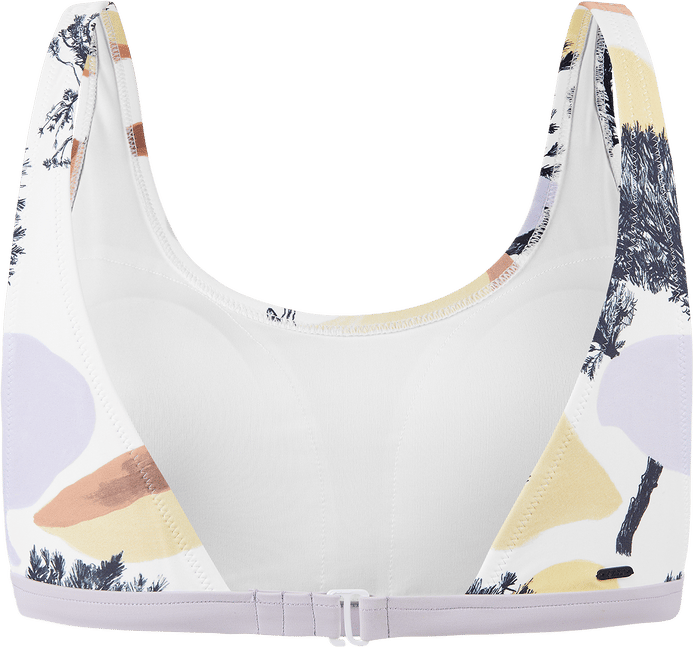 Picture Organic Clothing Women's Clove Print Bralette Top Pyla Picture Organic Clothing