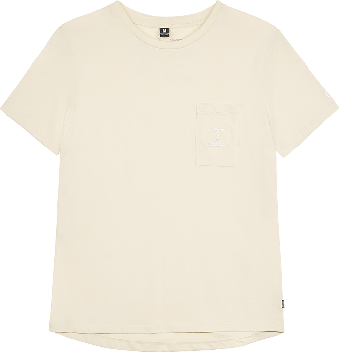 Women's Exee Pocket Tee Wood Ash Picture Organic Clothing