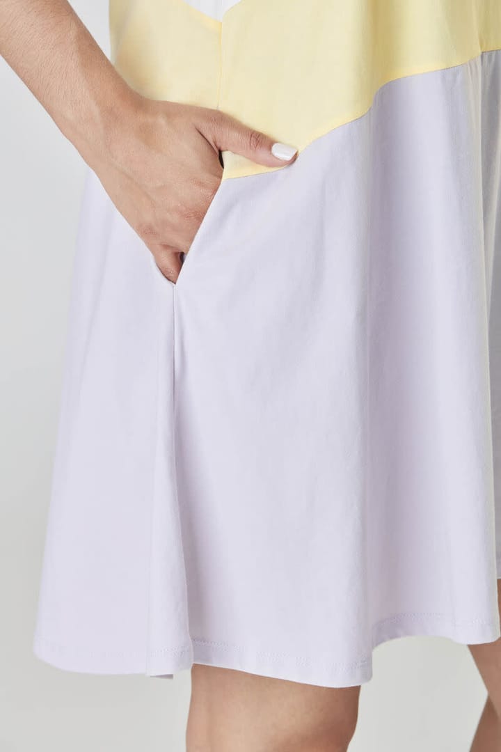 Women's Flowa Dress Misty Lilac Picture Organic Clothing