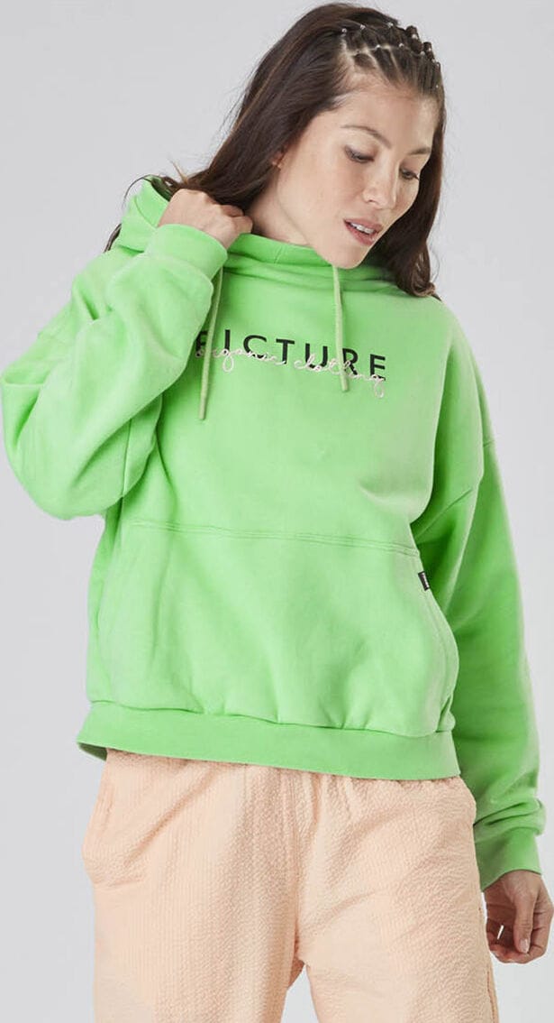 Women's Henia Hoodie Absinthe Green Picture Organic Clothing