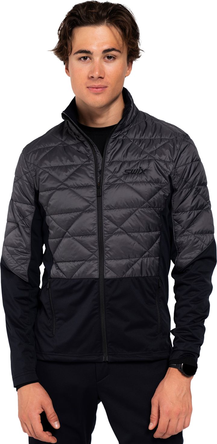 Swix Men's Infinity Hybrid Insulated Jacket Magnet/Black Swix