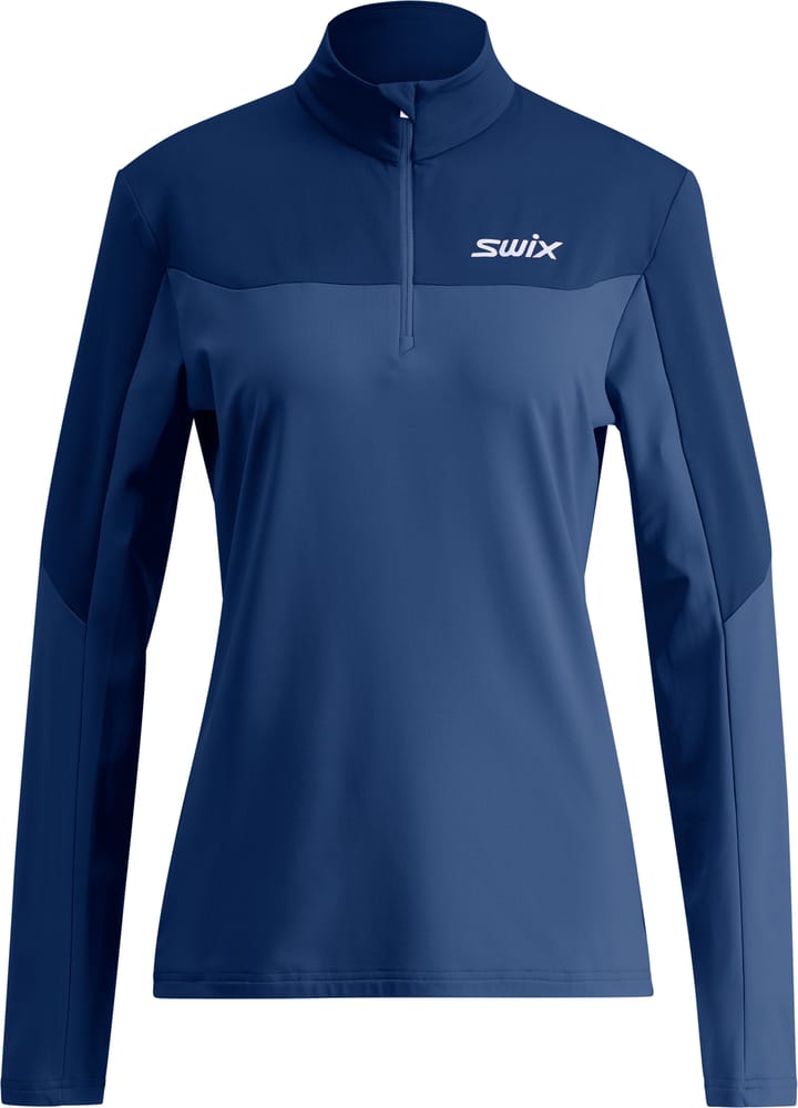 Swix Women's Infinity Light Half Zip Lake Blue Swix