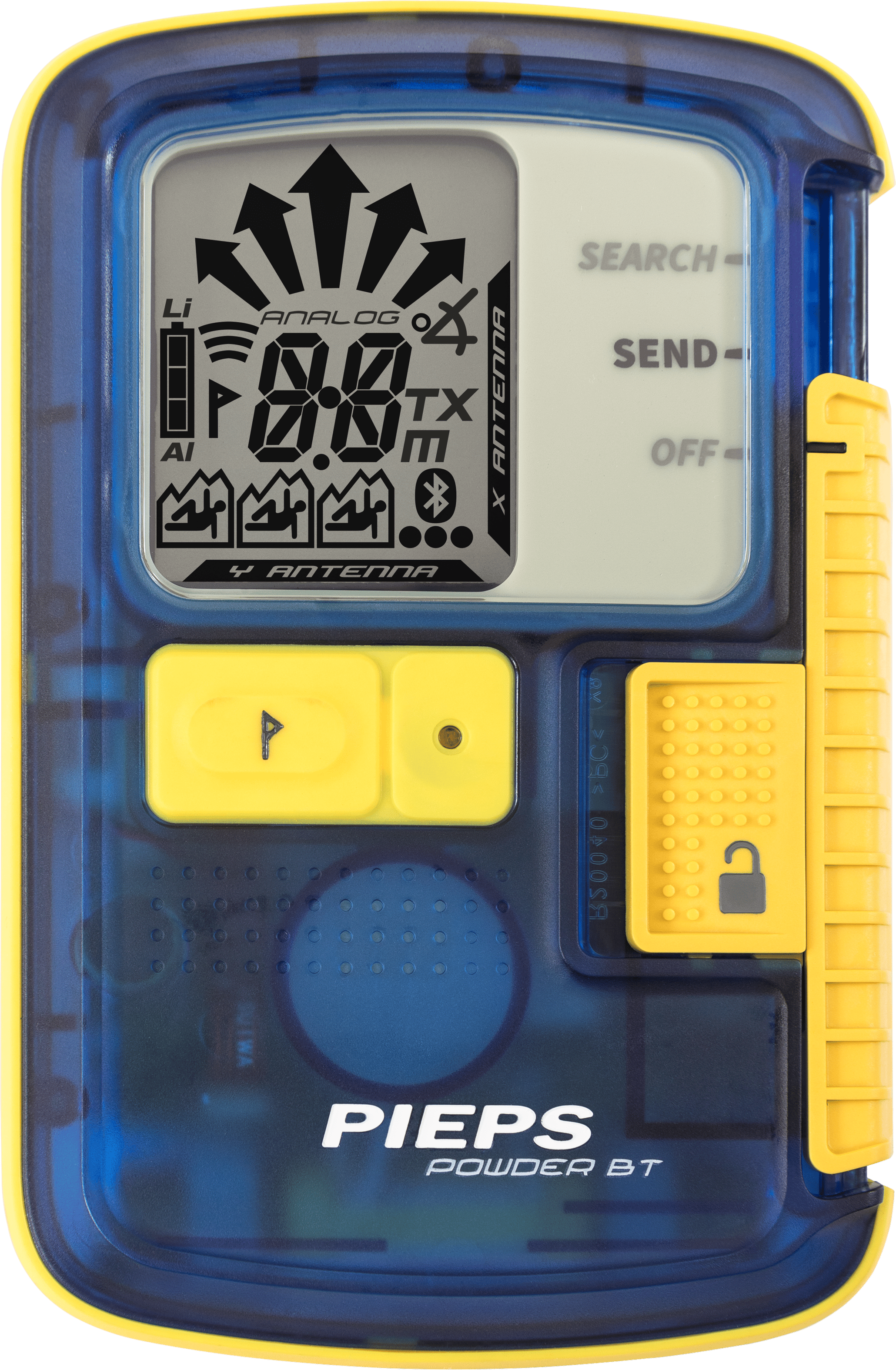 PIEPS Powder BT Translucent Blue