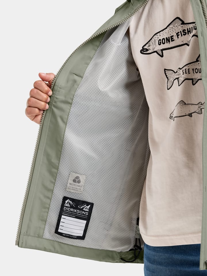 Didriksons Kids' Piko Jacket 9 Wilted Leaf Didriksons