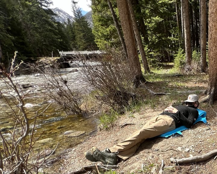 Crazy Creek Airlounger Big Sky Blue Crazy Creek