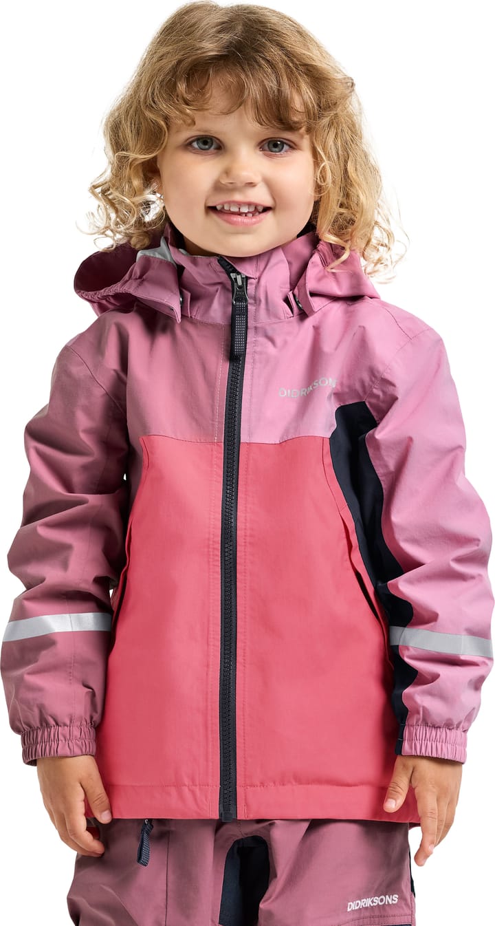Didriksons Kids' Pilvi Jacket 2 Heather Pink Didriksons