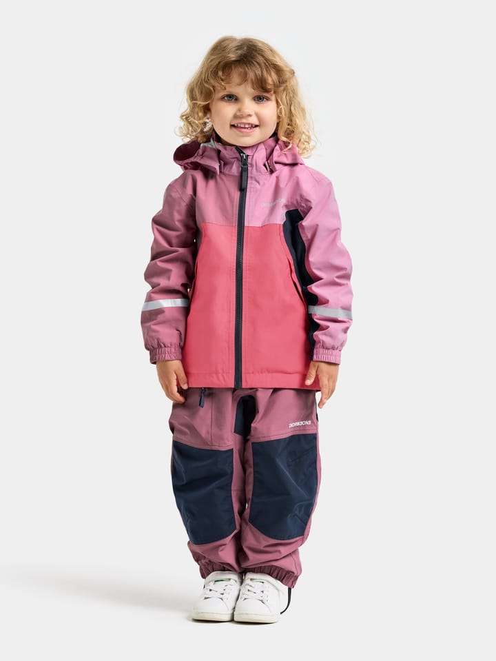 Didriksons Kids' Pilvi Jacket 2 Heather Pink Didriksons