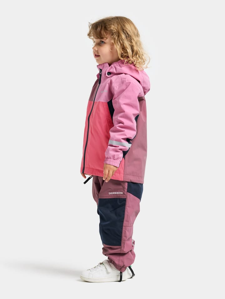 Didriksons Kids' Pilvi Jacket 2 Heather Pink Didriksons
